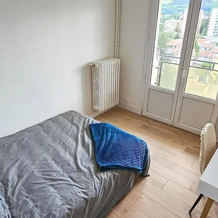 Apartment C'est Chez Maurice! 4 Ch Wifi Balcon Parking Free Saint-Etienne (Loire)
