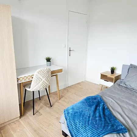 Apartment C'est Chez Maurice! 4 Ch Wifi Balcon Parking Free Saint-Etienne (Loire)