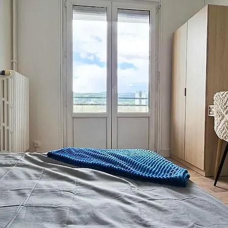 C'est Chez Maurice! 4 Ch Wifi Balcon Parking Free Apartment Saint-Etienne (Loire)