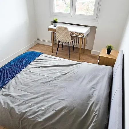 C'est Chez Maurice! 4 Ch Wifi Balcon Parking Free Saint-Etienne (Loire)