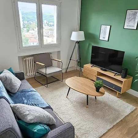 C'est Chez Maurice! 4 Ch Wifi Balcon Parking Free Saint-Etienne (Loire)